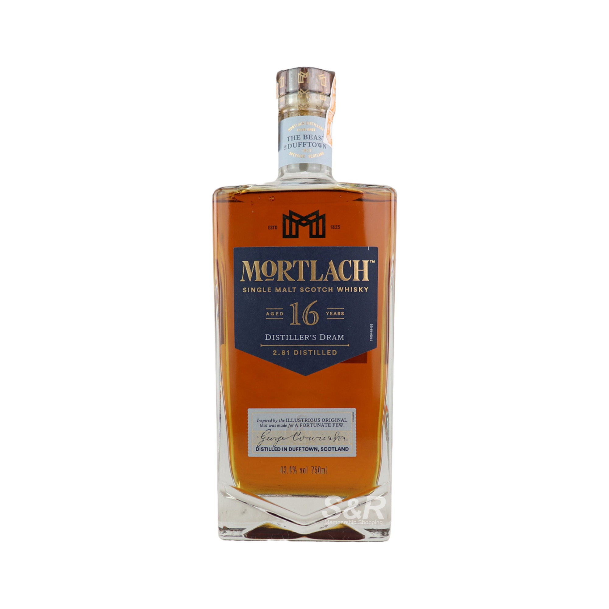 Mortlach Aged 12 Years Single Malt Scotch Whisky 750mL Mortlach Aged 12 Years Single Malt Scotch Whisky 750mL